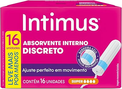 Absorvente Interno Intimus® Discreto Super 16Uni