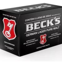 Cerveja Beck's 350ml (Pack com 8) • Express