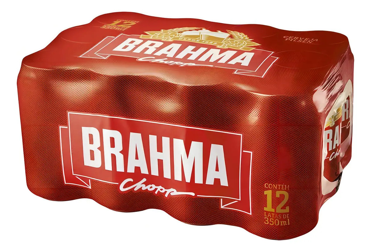 Cerveja Brahma Pack c/12 350ml