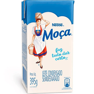 Leite Condensado Semidesnatado Moça 395g