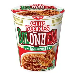 Macarrão Instantâneo Cup Noodles 72g Bolonhesa