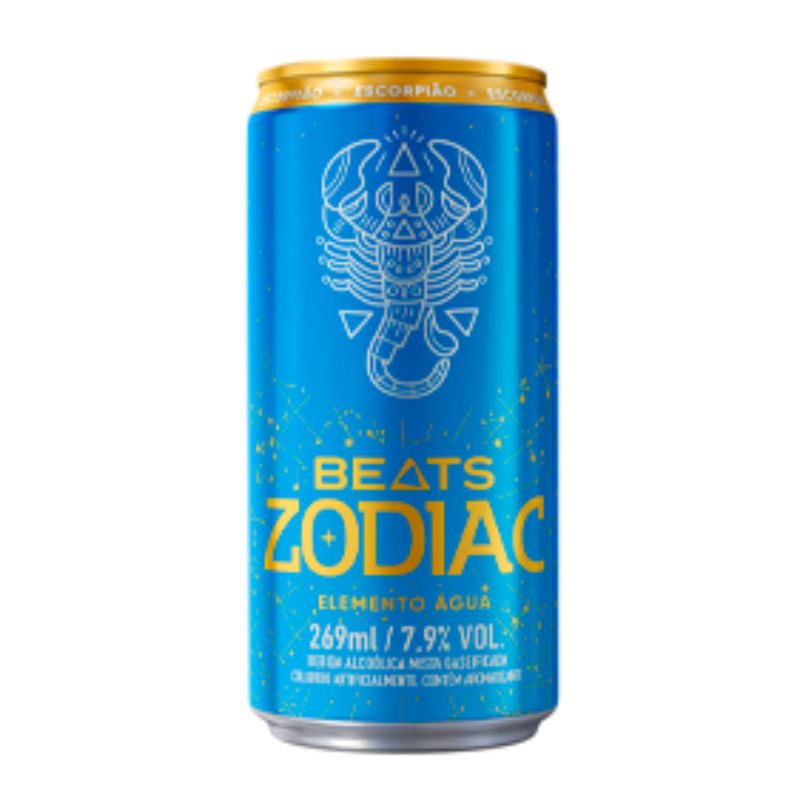 Lata Skol Beats Zodiac Elemento Água - Entrega Rápida