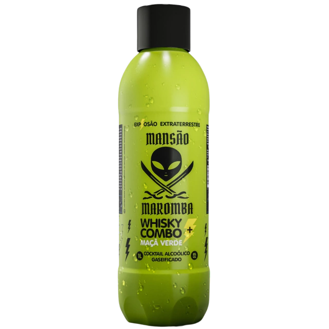 Bebida Composta Mansão Maromba Whisky Maçã Verde 1L